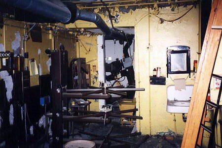 Adams Theatre - Projection Booth